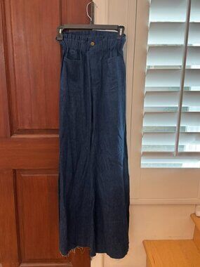 EMERSON FRY Tulip Wide Leg - Indigo Hemp Organic Jeans